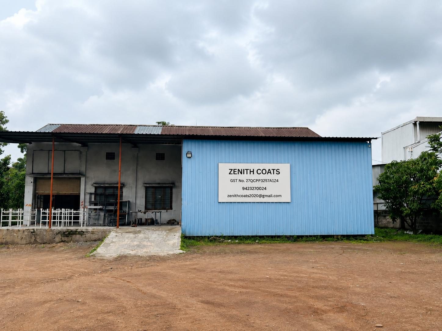 Zenith Coats team at our powder coating facility